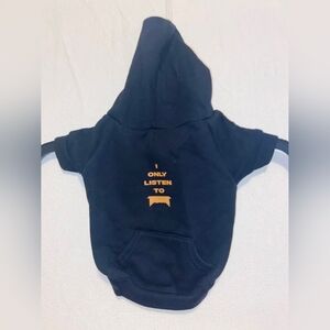 American Apparel Black Hoodie For Dogs